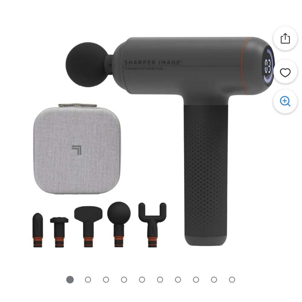 Sharper Image® PowerBoost® Sport Plus Deep Tissue Percussion Massager